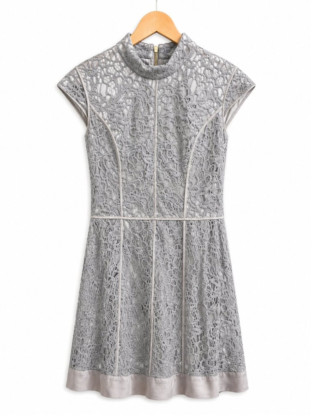 ANDREW MARC | Beige Mini Dress – Women’s Size 6